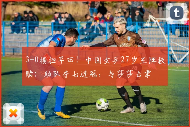 3-0横扫早田！中国女乒27岁王牌救赎：助队夺七连冠，与莎莎击掌